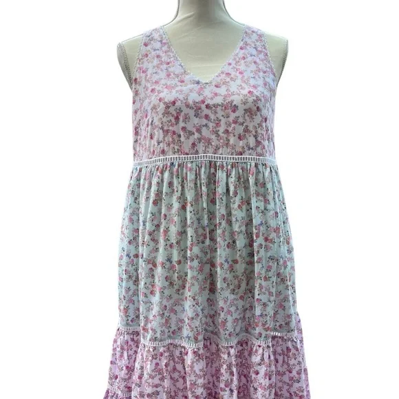 (NWT) LoveShackFancy X Target Camille Babydoll Dress (NWT) Size X-Small - Picture 2 of 11